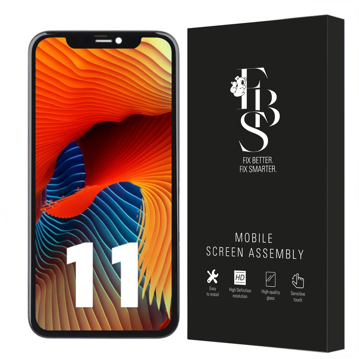 iPhone 11 Display (Refurbished) inkl. Hitzeplatte