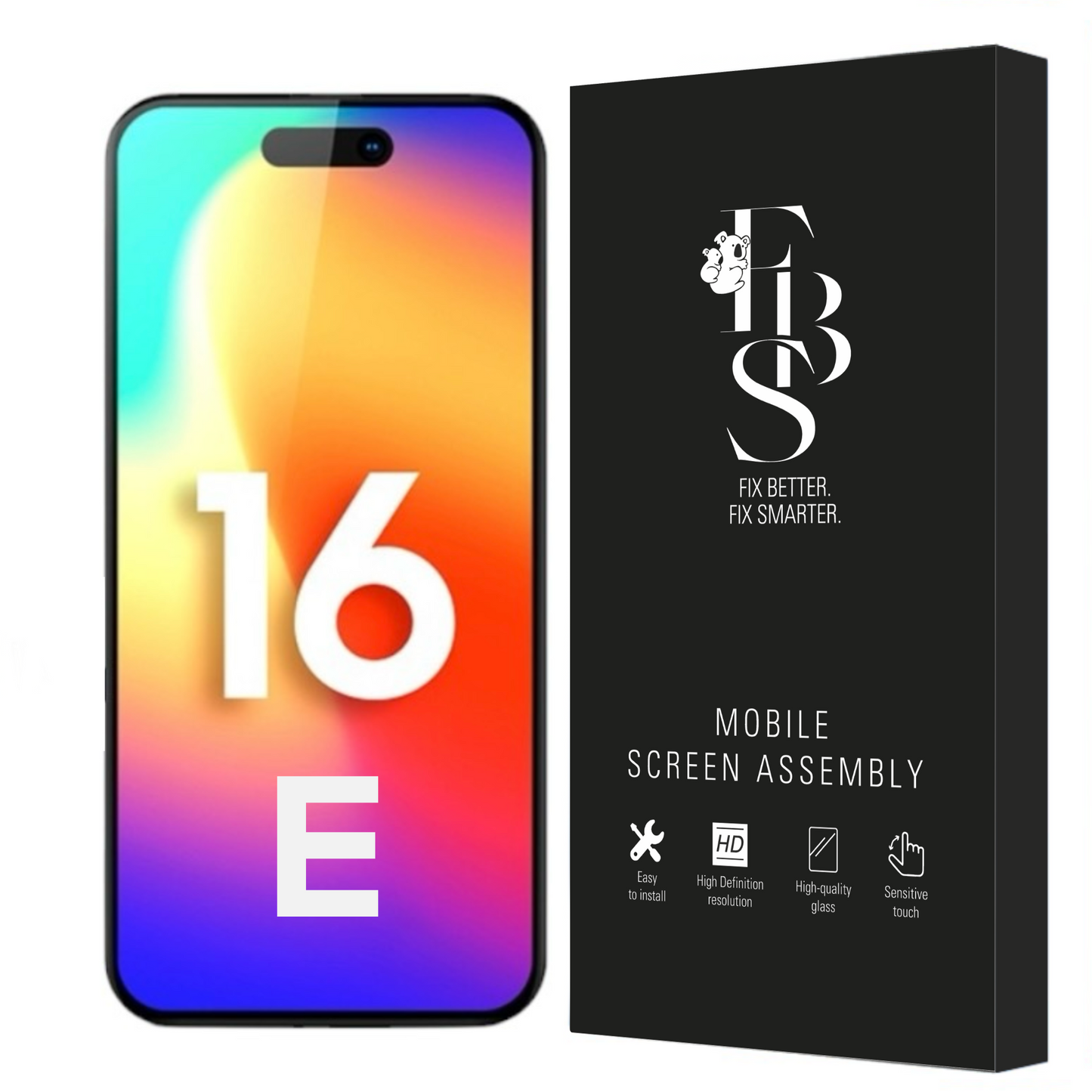 iPhone 16e Display (Pulled) inkl. Sensorflex Kabel