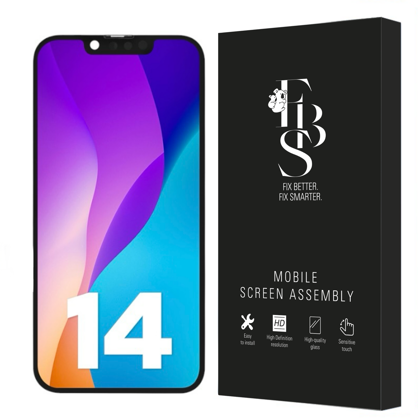 iPhone 14 Display (Pulled) inkl. Sensorflex Kabel