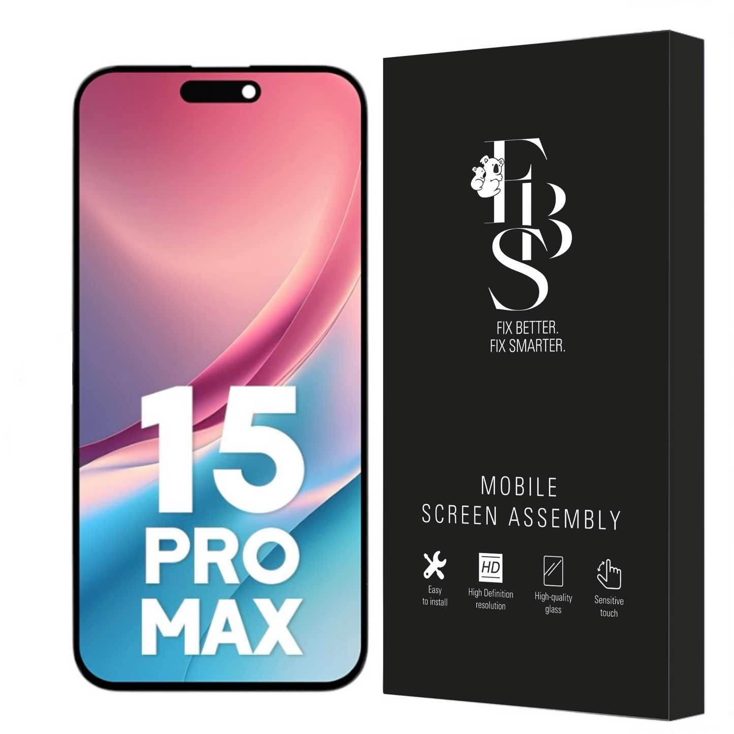 iPhone 15 Pro Max Display FHD 120Hz