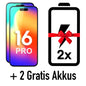 2x iPhone 16 Pro Display (Pulled) inkl. Sensorflex Kabel kaufen und 2 Akkus nach Wahl dazu erhalten