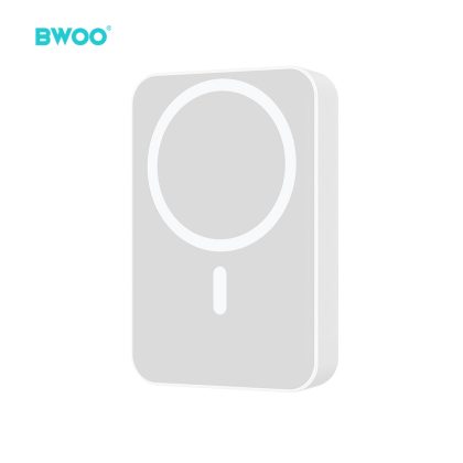 Powerbank mit MagSafe BWOO 10.000mAh und 20W weiß