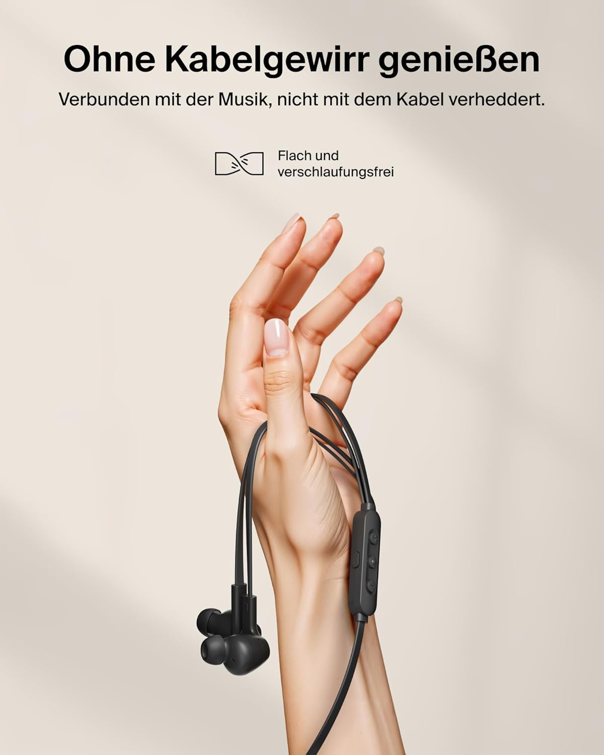 BELKIN USB-C Kopfhörer Schwarz – Bild 2