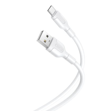 XO Kabel NB212 USB - USB-C 1,0 m 2,1A weiß
