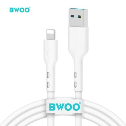 BWOO USB-Kabel - Lightning 1m 3A weiß X172L