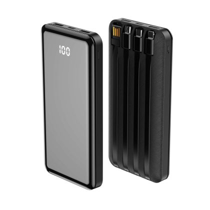 Powerbank ALL-IN-1 mit 4-Fachkabel 10.000mAh